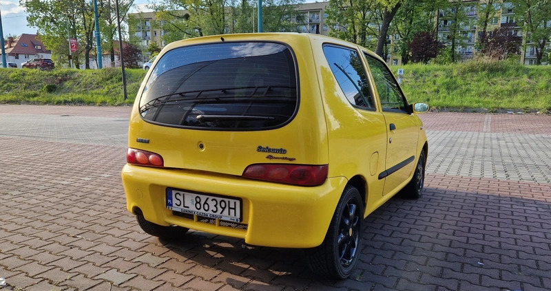 Fiat Seicento cena 11900 przebieg: 129360, rok produkcji 2002 z Lębork małe 211